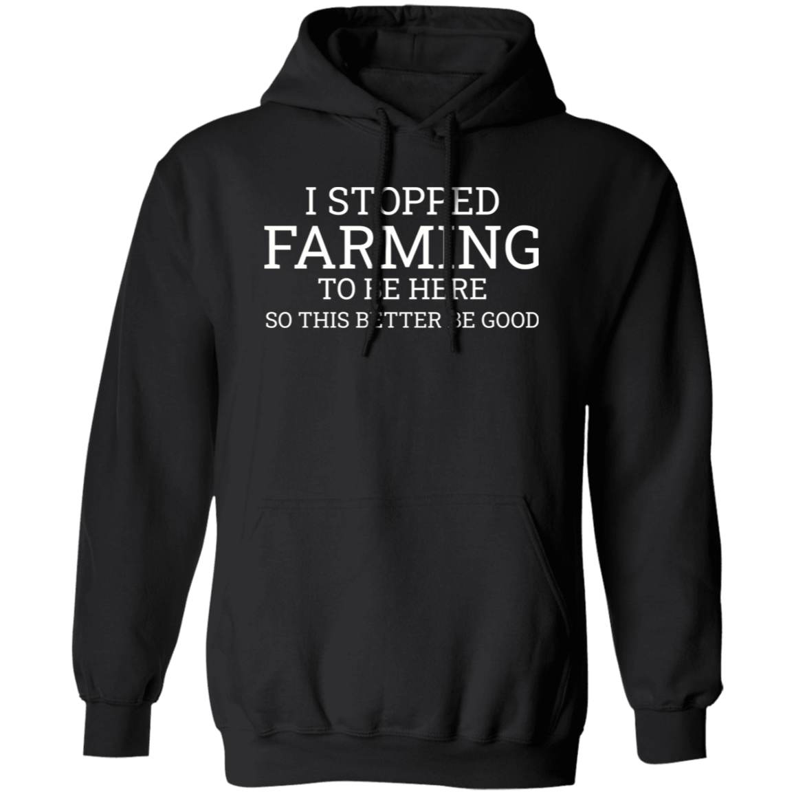 I Stopped Farming To Be Here