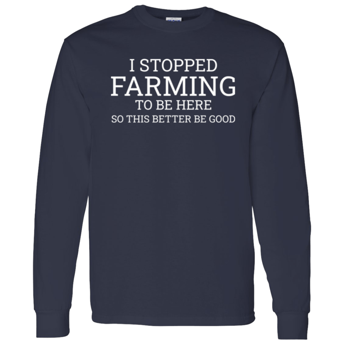 I Stopped Farming To Be Here