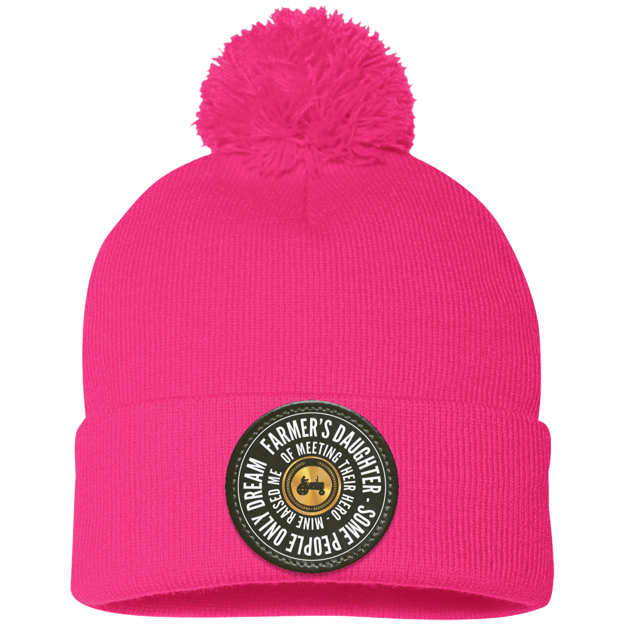 Farmer's Daughter Pom Pom Knit Beanie