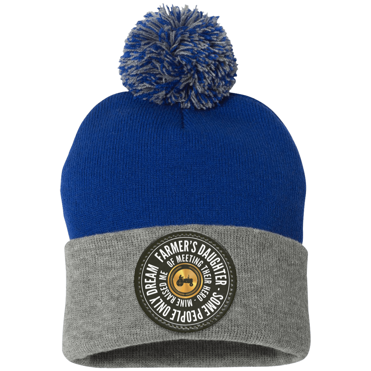 Farmer's Daughter Pom Pom Knit Beanie
