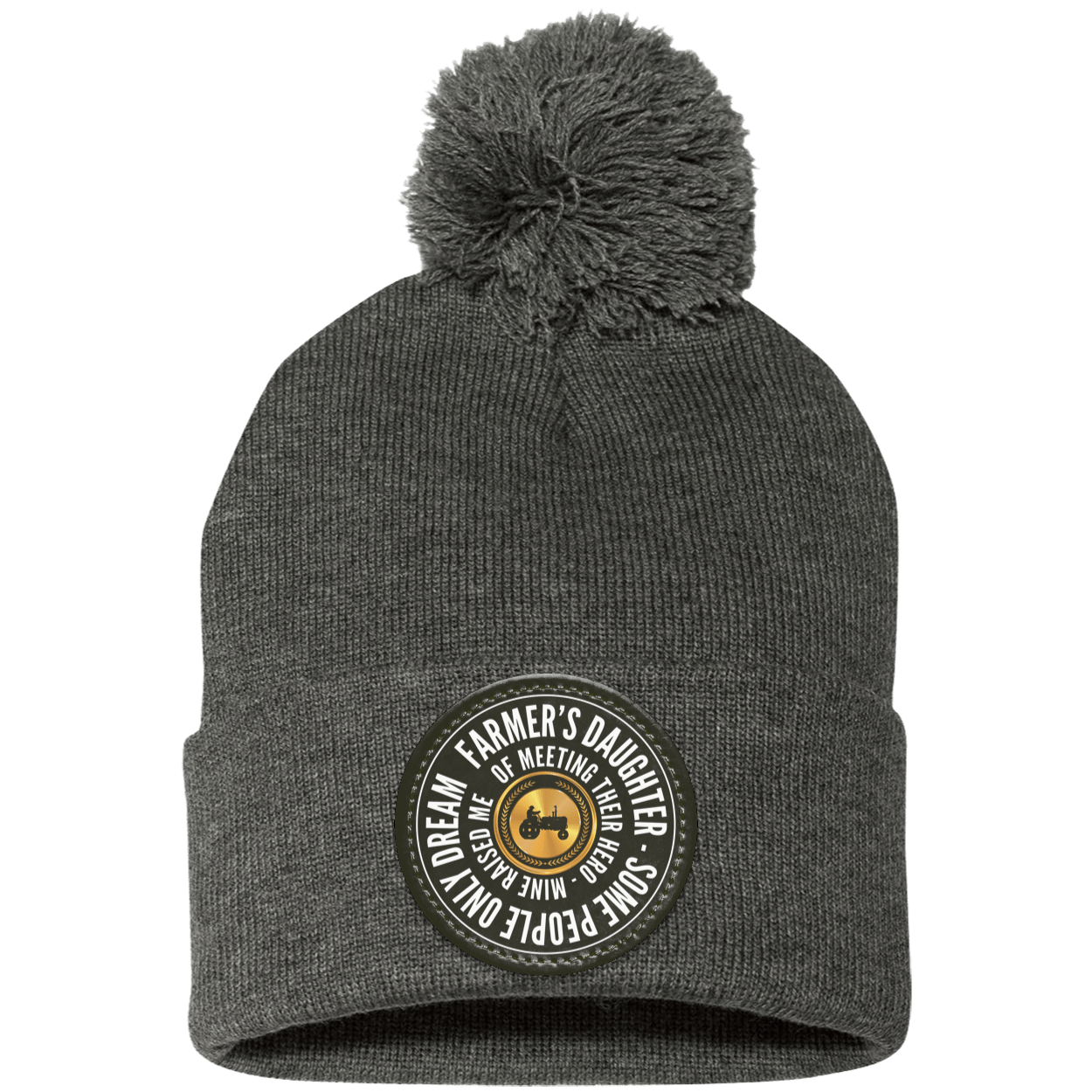 Farmer's Daughter Pom Pom Knit Beanie