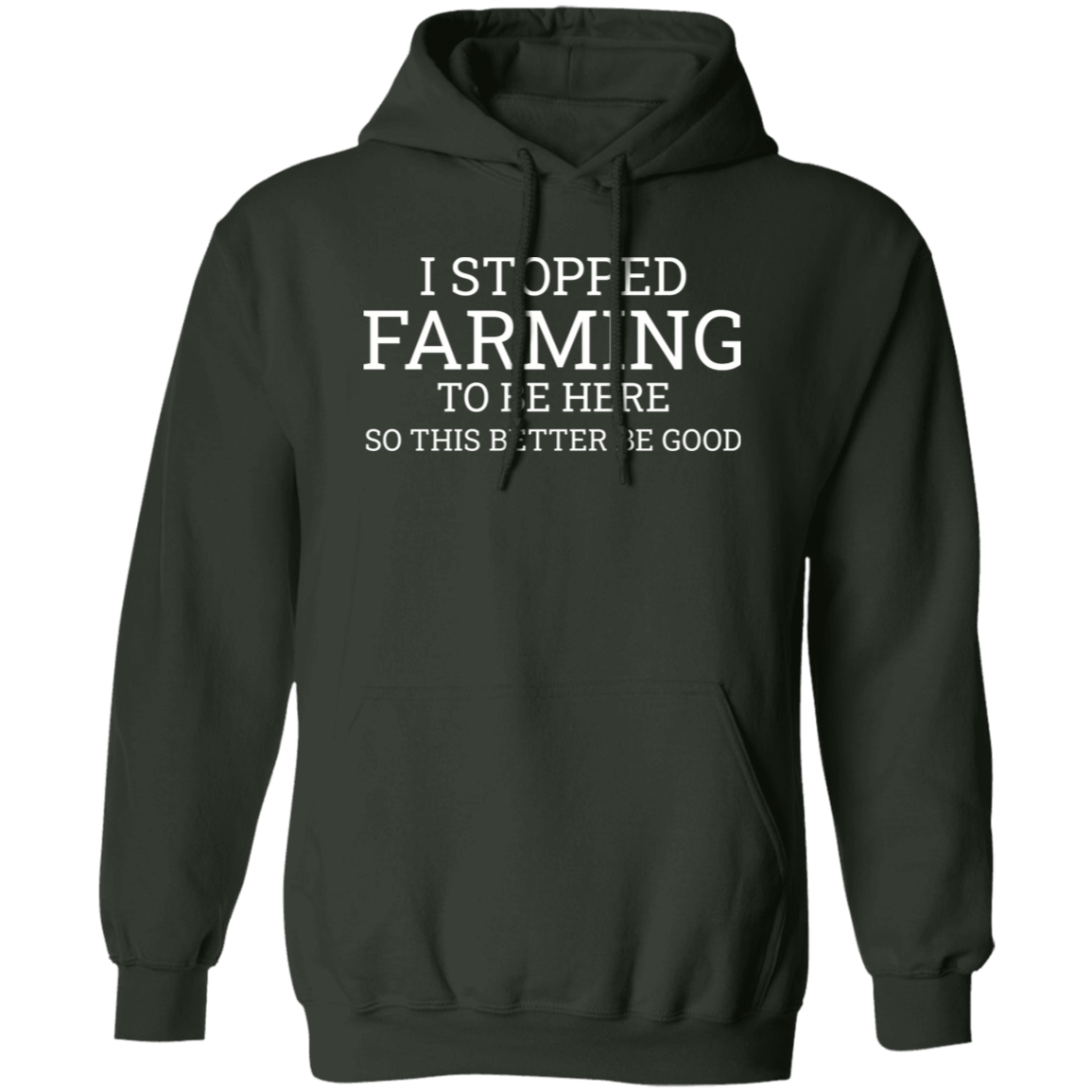 I Stopped Farming To Be Here