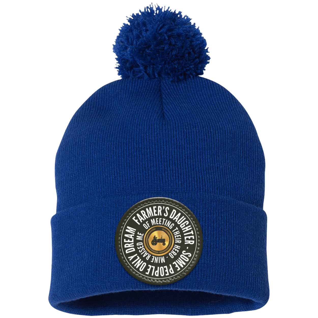 Farmer's Daughter Pom Pom Knit Beanie