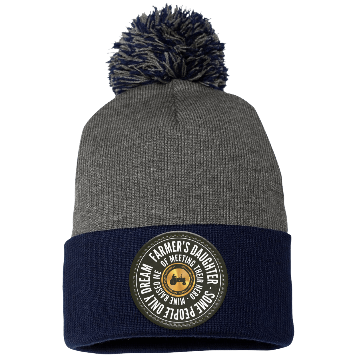 Farmer's Daughter Pom Pom Knit Beanie