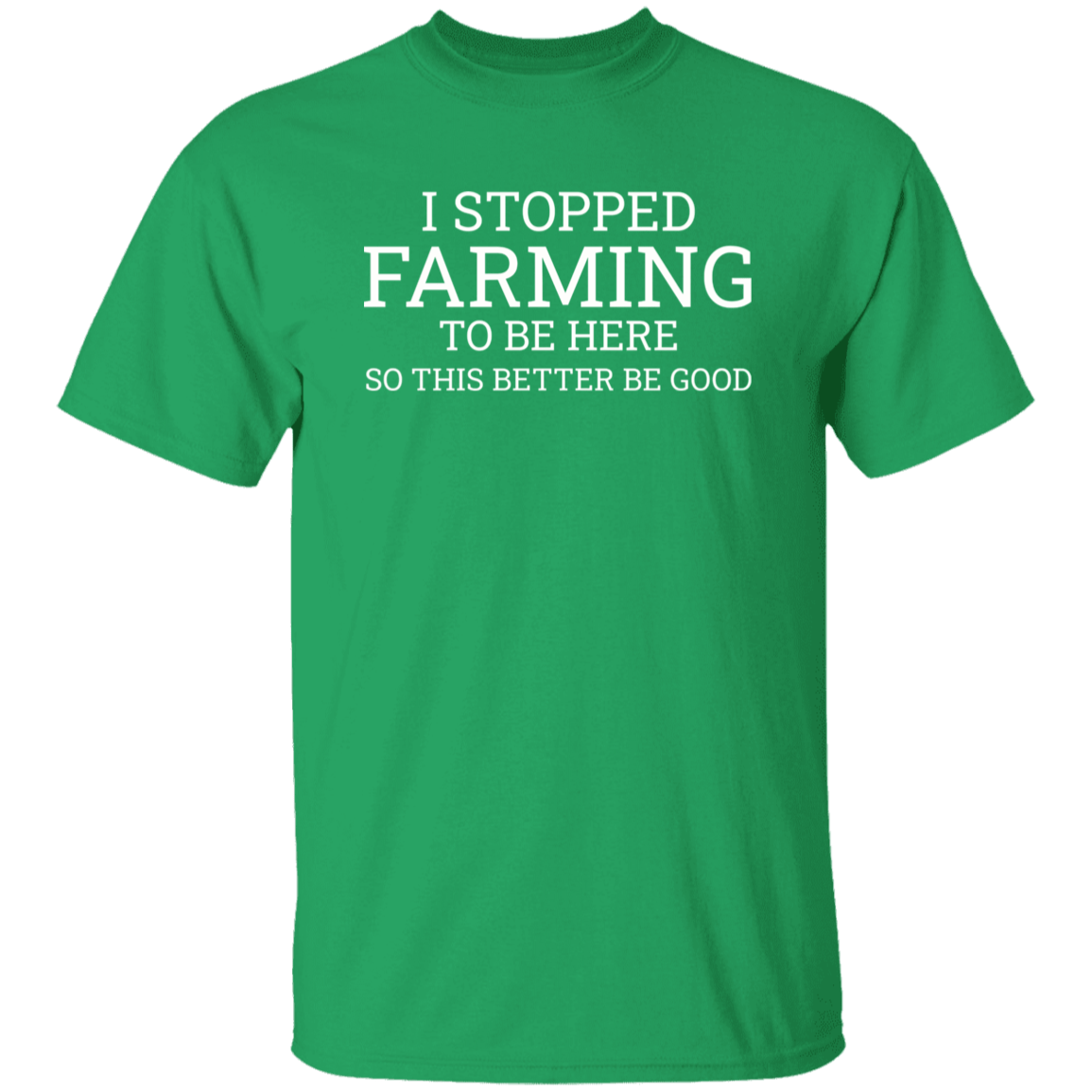 I Stopped Farming To Be Here