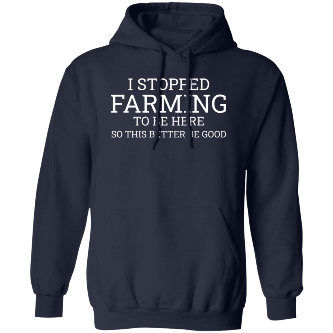 I Stopped Farming To Be Here
