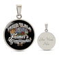 Personalized Proud To Be A Farmer's Granddaughter Luxury Necklace