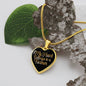 Personalized My Heart Belongs To A Farmer Luxury Necklace - FREE SHIPPING