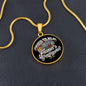 Personalized Proud To Be A Farmer's Granddaughter Luxury Necklace