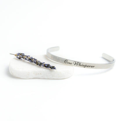 Cow Whisperer Cuff Bracelet