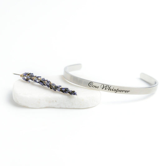 Cow Whisperer Cuff Bracelet